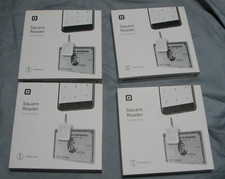 Square Reader 3.5mm Headphone Jack Credit Card Reader Lot of 4 New Sealed