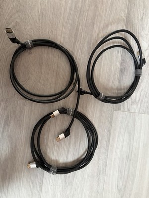 3x Oehlbach Easy Connect HDMI Kabel 2 m | Hochwertig | 
