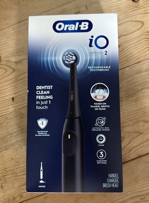 Oral-B iO Series 2 Rechargeable Toothbrush (Black) 42678335R0 -New In Box-