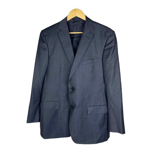 3 Button Front Z Zegna Dark Grey 3 Button Front Blazer Jacket 52R EUC | eBay
