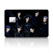 2 Pack BTS Picture Credit Debit Card Sticker Vinyl Decal Skin Durable K-Pop