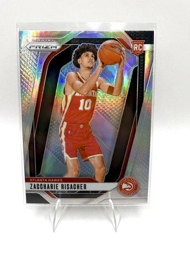 2024-25 Panini Prizm - Zaccharie Risacher #265 Silver Prizm (RC)