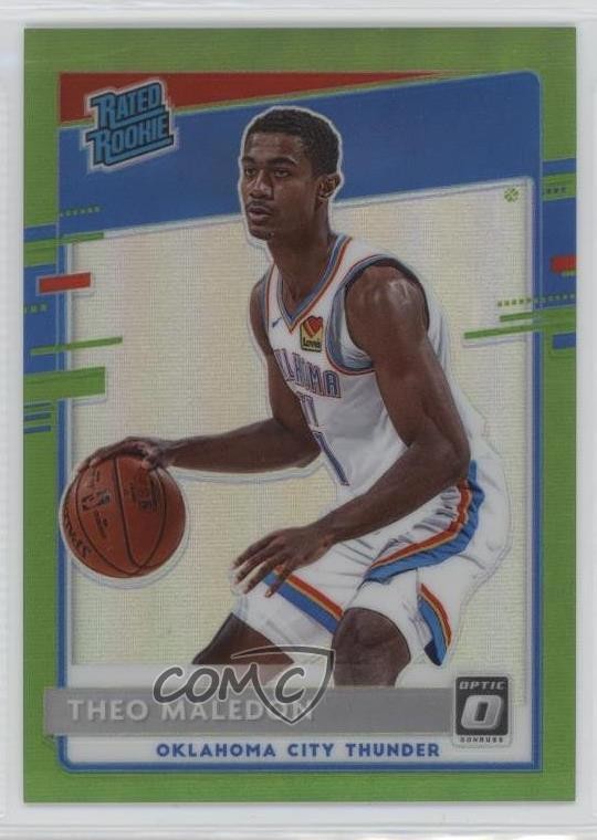 2020 Panini Donruss Optic Rated Rookie Lime Green Prizm /149 Theo Maledon 07d9