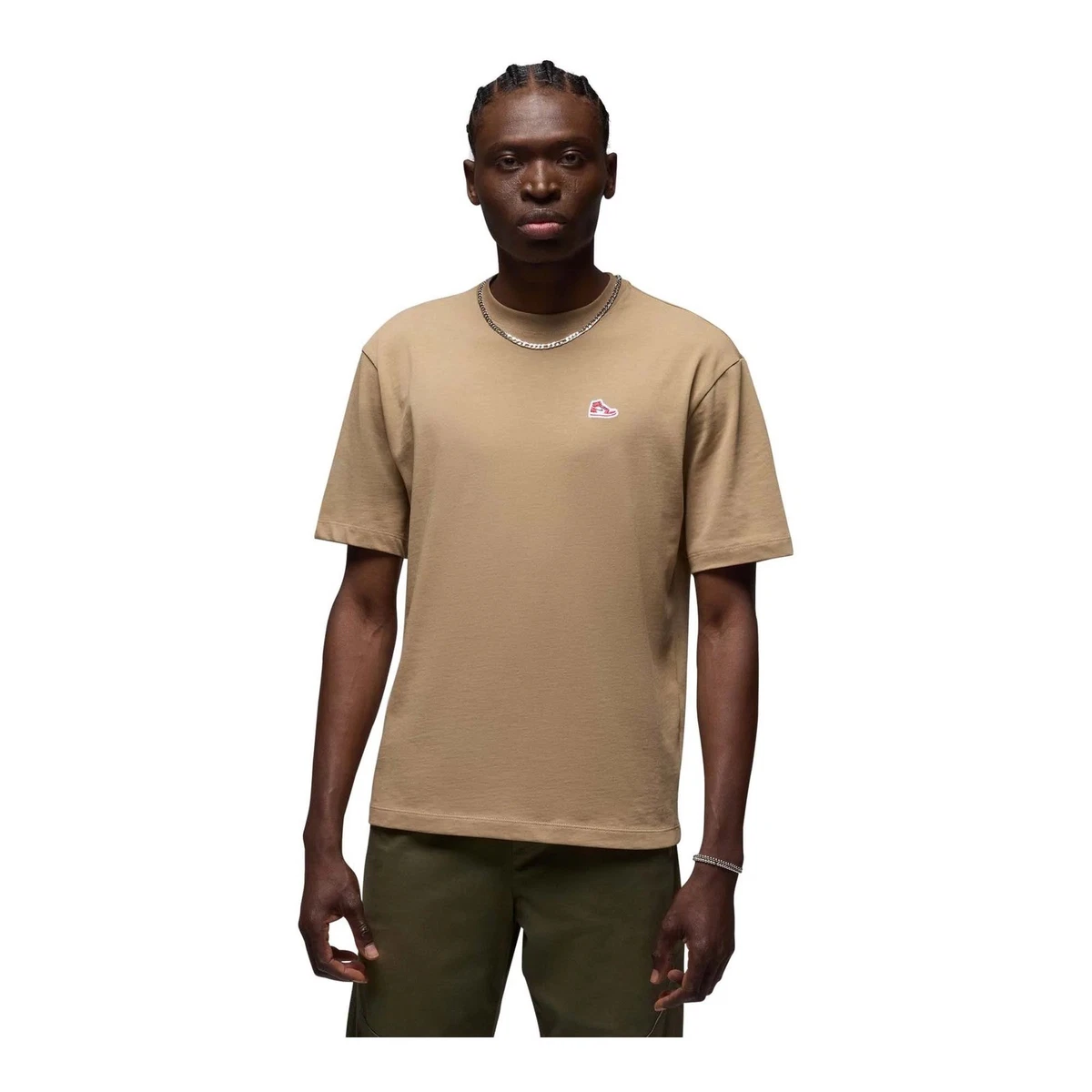 Jordan Short Sleeve Beige Shirts for Men for sale | eBay