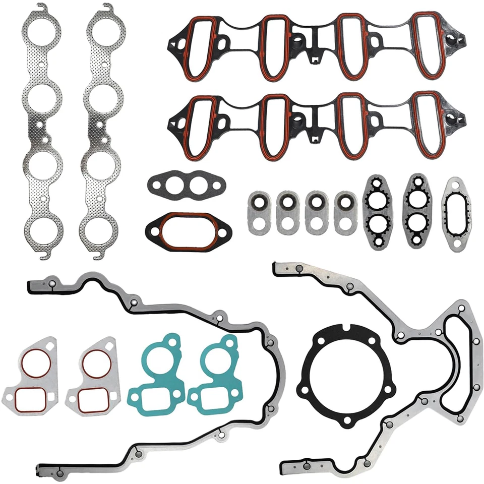 5.3L Head Gasket Set for 1997-04 Silverado Tahoe GMC Yukon Envoy Buick Cadillac Foto 4 de 4