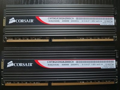 Corsair Dominator GT 8GB (2x4GB) DDR3 memory kit (Model: CMT8GX3M2A2000C9