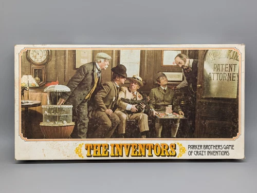 Parker Brothers No. 90 Vintage 1974 The Inventors Board Game 100% Complete