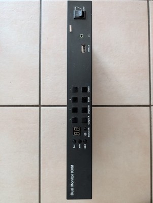 TESmart HDMI KVM Switch 4 Computer 2 Monitore USB 2.0, Dual 4K@60Hz HDMI 2.0