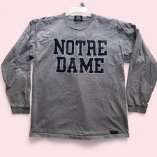 Vintage 90s Oversized JanSport Notre Dame Made in USA Long Sleeve Shirt