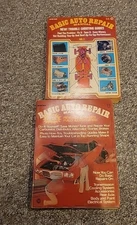 Lot of 2 Vtg 1972 Motor Trend Basic Auto Repair Illustrated Troubleshoot Manuals