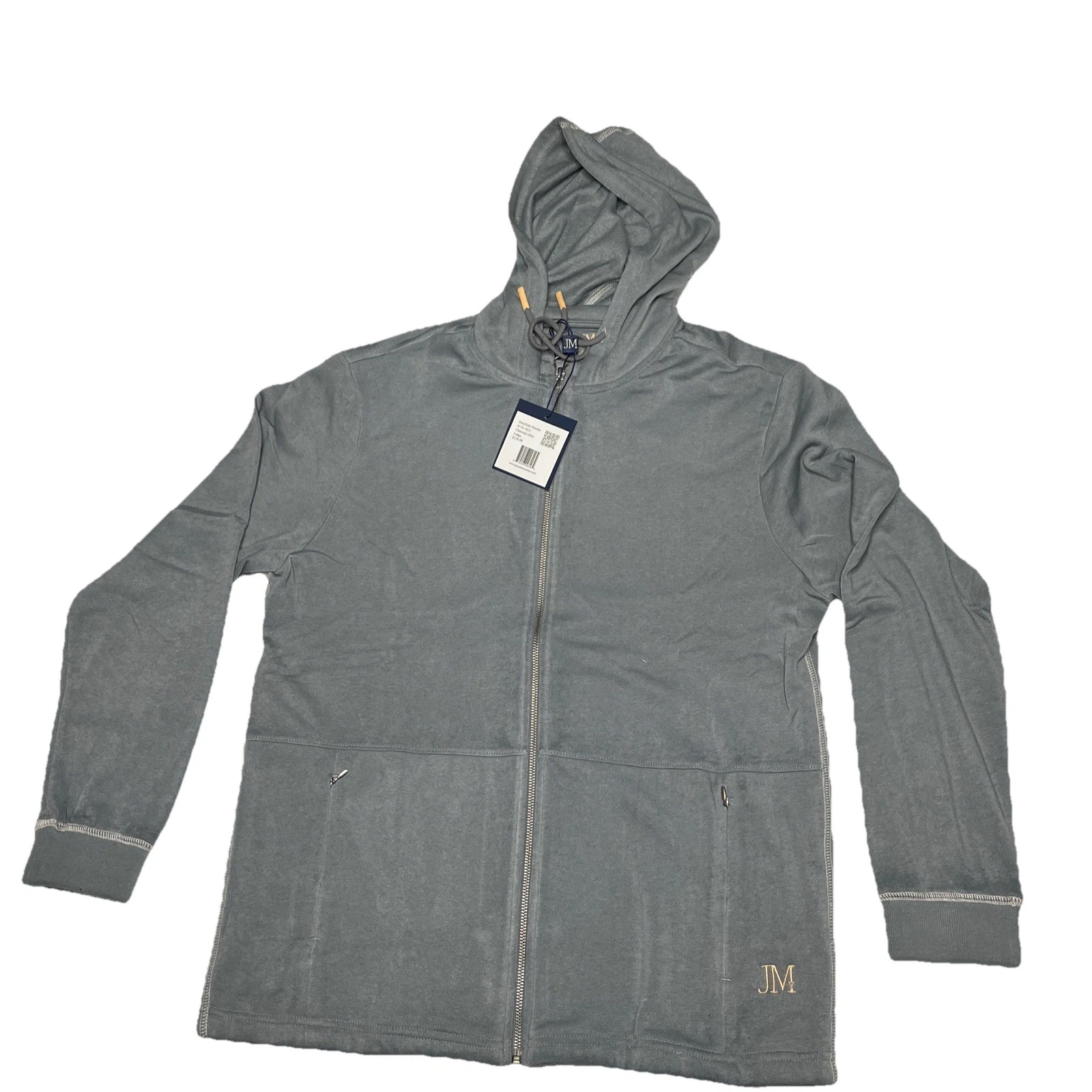 Jaxson Maximus Deerfield Hoodie Full Zip Charcoal Grey Stretchy MSRP $140 Comfy
Opens in a new windo