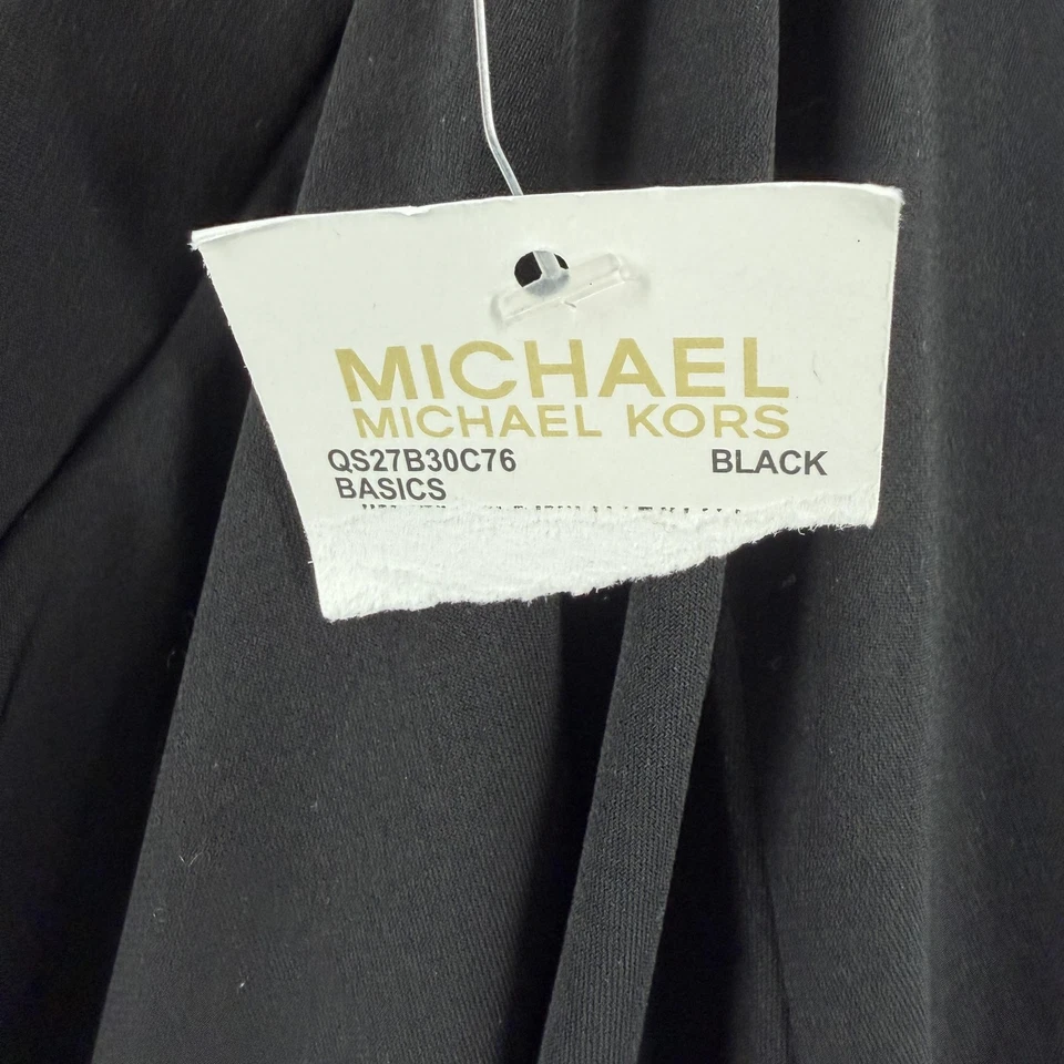 Michael Michael Kors Skirt Womens XS Black Maxi Drawstring Stretch QS27B30C76 - Image 4 of 4