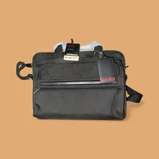 New Tumi Business Bag 26130D4 Black  Essential Brief Laptop bag