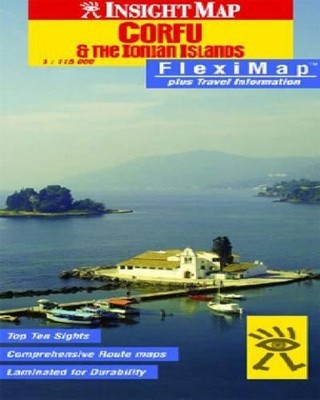 Corfu and Ionian Islands Insight Fleximap (Insight ... by Anon Sheet map, folded
