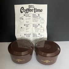 Vintage Antiference Bel Coffee Filter Dripper One Cup New Unused 80s x 2