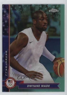 2024 Chrome US Olympic & Paralympic Team and Hopefuls /199 Dwyane Wade HOF y0i