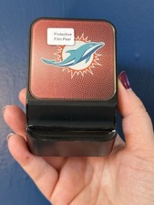 NFL Miami Dolphins Wireless Charger Bluetooth Speaker Phone Holder M22W Black