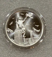 2023 1 oz KING KAT - Cat Themed Series BU Round .999 fine silver