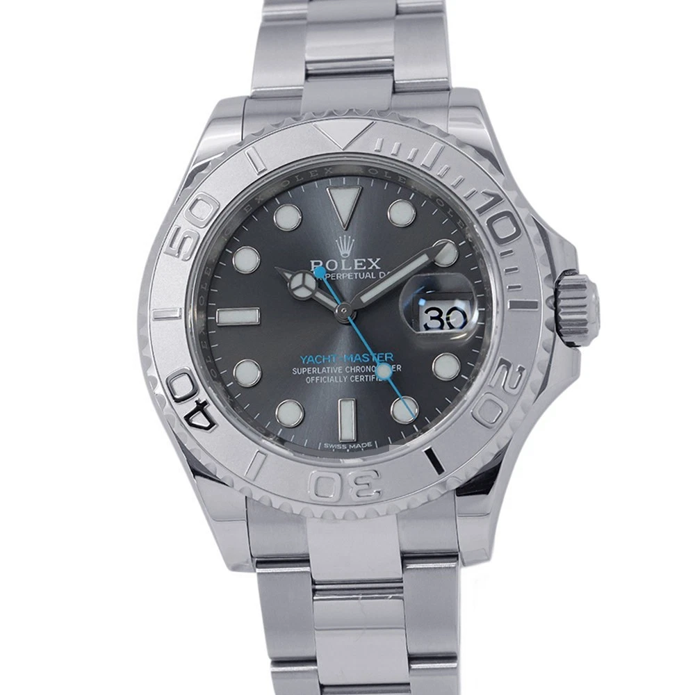 Rolex — ROLEX Yacht-Master 40mm Stainless Steel/PT950 Dark Rolesium Dial 116622