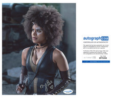 Zazie Beetz 'Deadpool 2' Signed 8x10 Photo 'Domino' ACOA