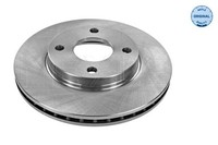 2X Bremsscheibe Vorne Meyle 715 521 7002 FÜR Ford Mazda
