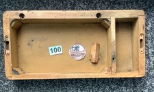 99k 3/4 Size  Singer Sewing  BASE frame only no metal work, needs glue &TLC 