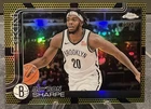 2025 Topps Chrome Basketball Gold Refractor Day'Ron Sharpe #74
