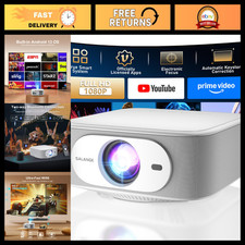 1080P Mini Projector - 600 ANSI Lumens, WiFi ...
