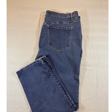 Gloria Vanderbilt Amanda High Rise Tapered Jeans Dark Wash Blue Womens 16W