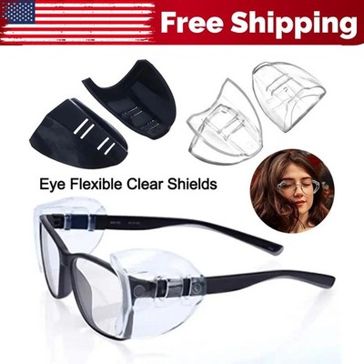Side Shields For Eye Glasses Slip On Safety Glasses Shield Universal