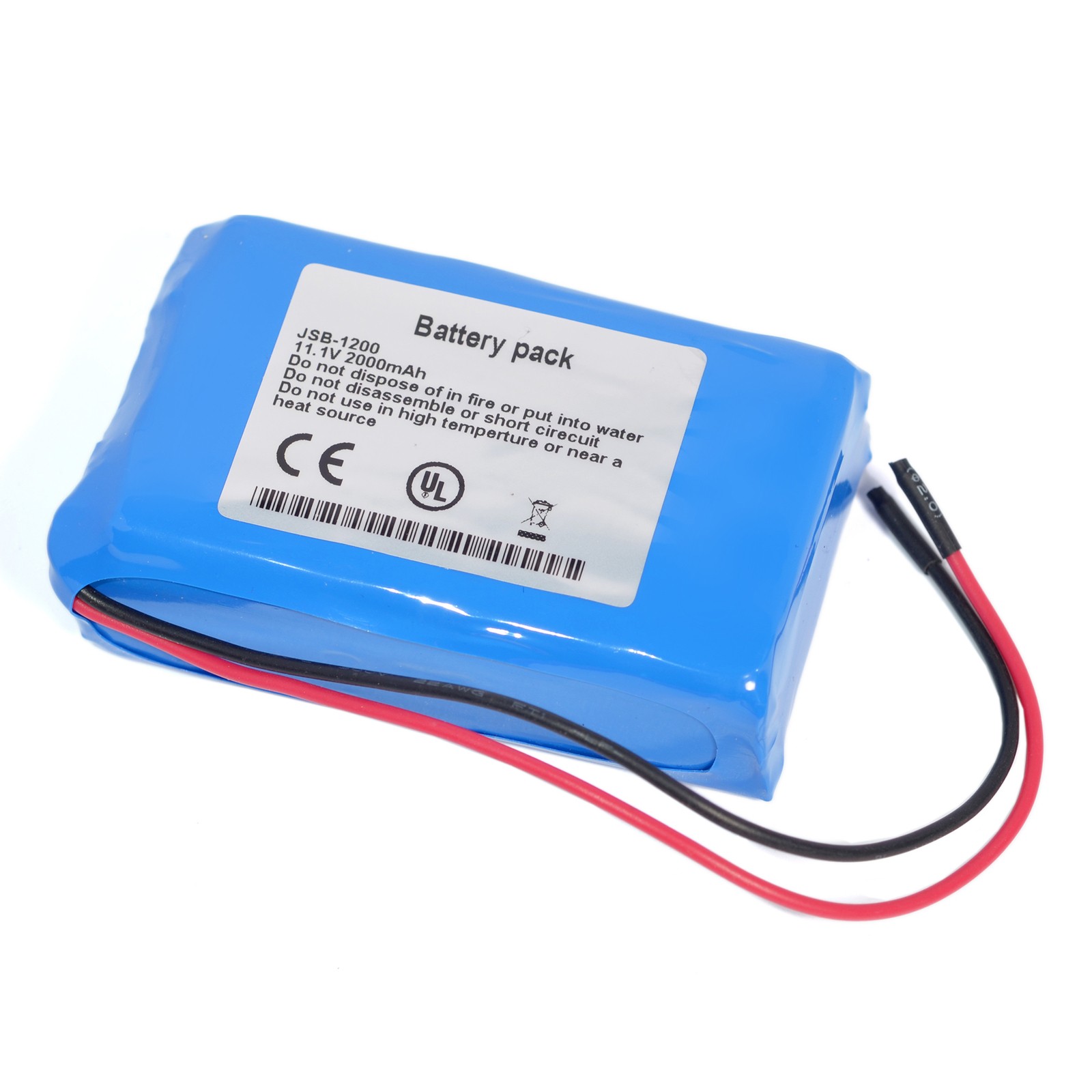 JSB-1200 New Replacement Battery for JSB-1200 2000mah 11.1v