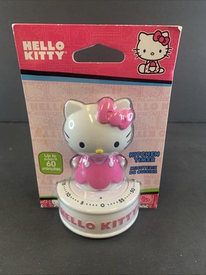 2013 Hello Kitty Timer Kitchen Baking Countdown Cooking Utensil Unopened