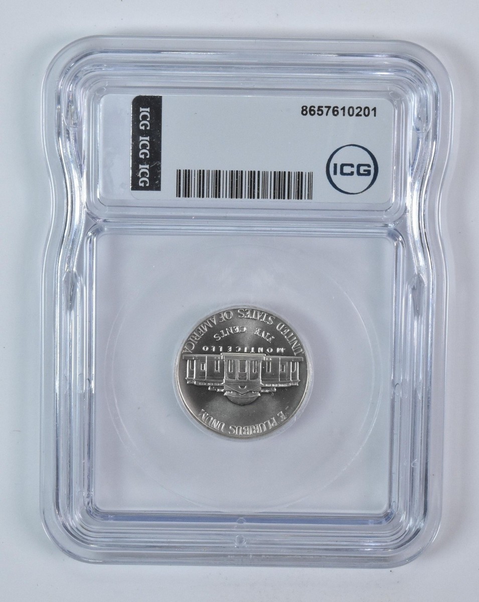 1997-P Jefferson Nickel MS70 ICG Matte Specimen | eBay