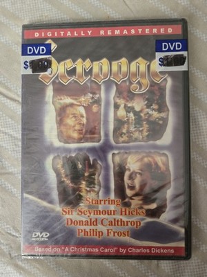 Scrooge Based On A Christmas Carol By Charles Dickens (DVD) NIP - Sealed 