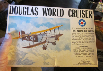 Vintage Williams Bros No. 72-424 - Douglas World Cruiser airplane
