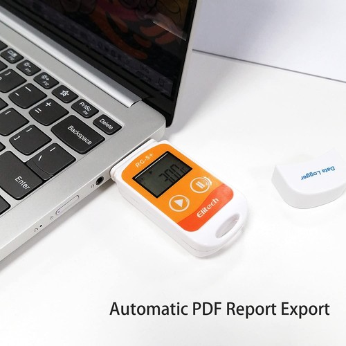 Elitech Datenlogger, USB-Temperaturaufzeichnung mit PDF-Bericht - Bild 6 von 6