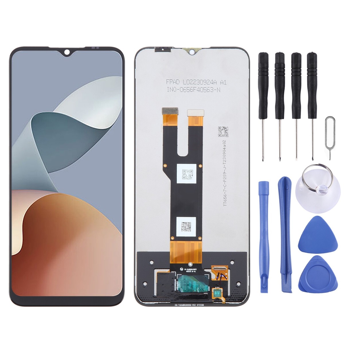 For ZTE Blade V50 Smart 7060 LCD Screen with Digitizer Full