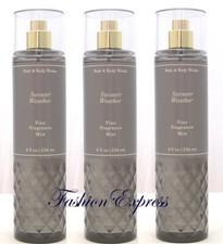 BATH  BODY WORKS SWEATER WEATHER BODY MIST SPRAY 8 FL OZ LOT OF 3 PCS 