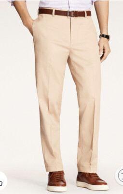 Brooks Brothers Clark Fit Stretch Advantage Chino® in Dark Khaki