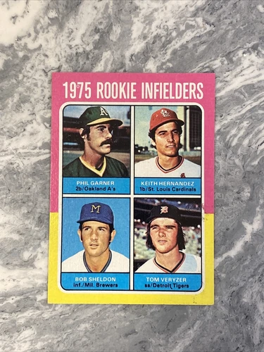 1975 Topps #616 Mini Keith Hernandez RC NY Mets EX-MT No Creases, Centered