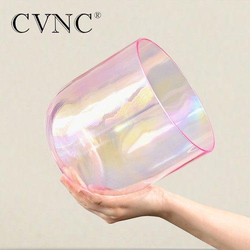 CVNC 432Hz Clear Crystal Singing Bowl Quartz Alchemy Sound Heal/Meditation/Yoga - Picture 16 of 35