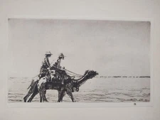 James McBey [Strange Signals] Tipped in Reproduction Modern Masters Of Etching  