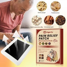 5 Pcs Maximum Strength Pain Relief Patch Box for Sciatica Nerve Pain, Herbal Pad