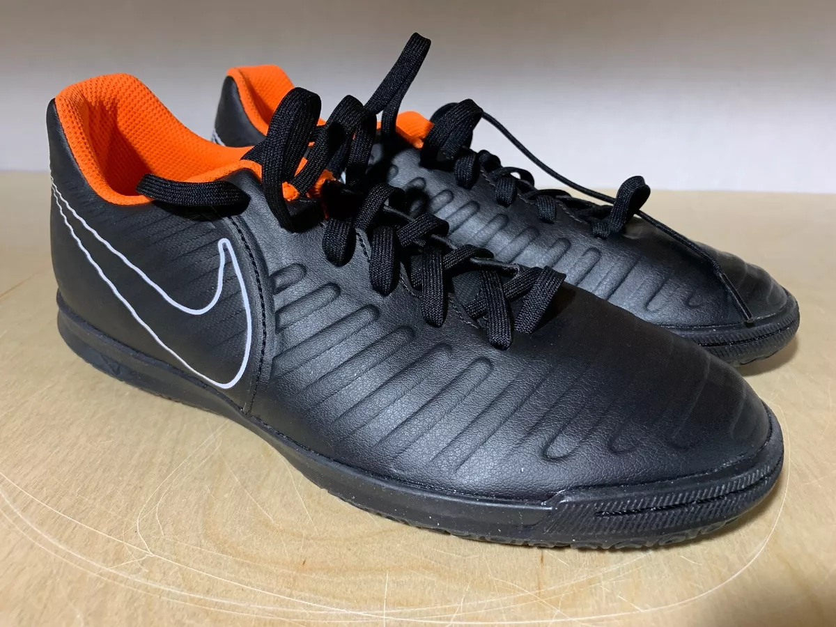 Nike Tiempo X Legend VII Club IC Indoor Soccer (Black/Total Orange Nike Tiempo X Legend VII Club IC Indoor Soccer (Black/Total Orange