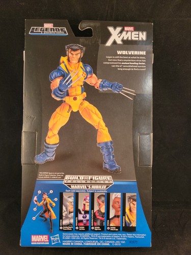 Marvel Legends Serie Infinita X-Men Wolverine Toys R Us Exclusivo Jubileo BAF - Imagen 3 de 3