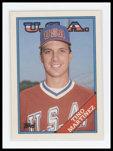 1988 Topps Tino Martinez #66T USA Free Shipping Set Break