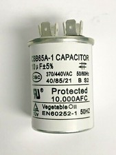 10 MFD uF Dual Run Capacitor 370 440 vac Volts AC Motor HVAC 10 uf
