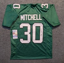 PHILADELPHIA EAGLES QUINYON MITCHELL AUTOGRAPHED SIGNED JERSEY JSA COA