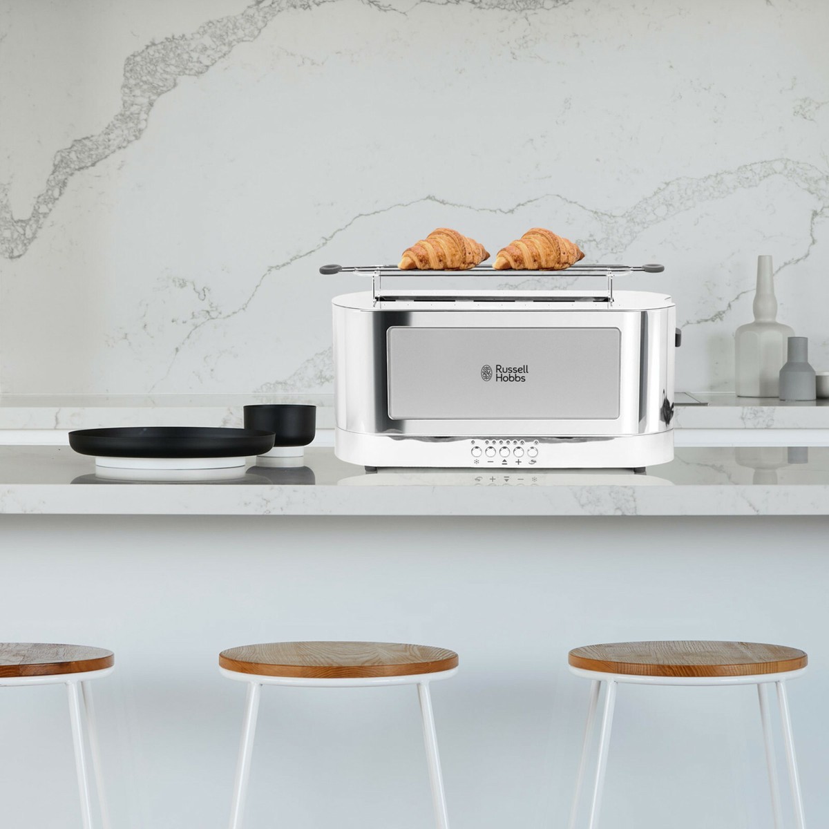 電子レンジ・オーブン Russell Hobbs Glass Two Slice Toaster s-l400.jpg