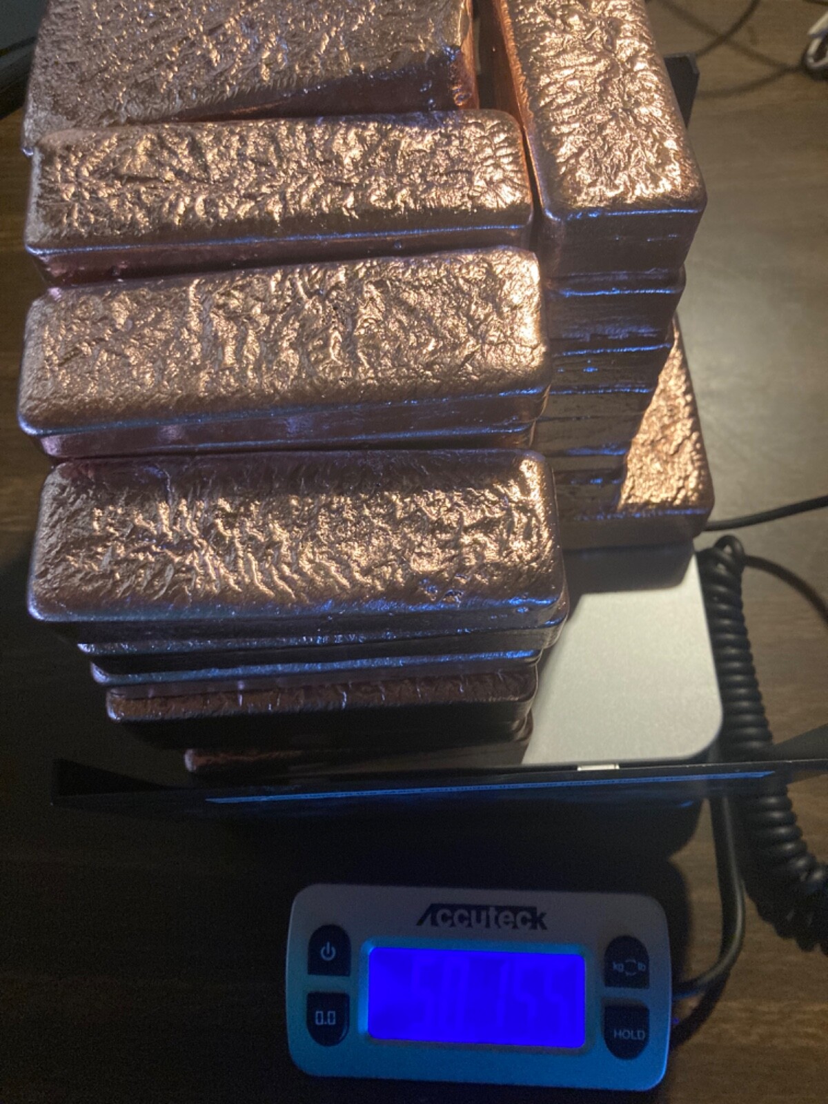 Copper, Copper 100+Lbs Copper Ingots Hand Poured Copper Bullion